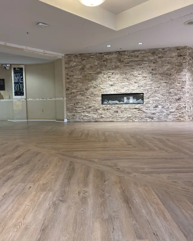Luxury vinyl & stone by Maryland Carpet and Tile