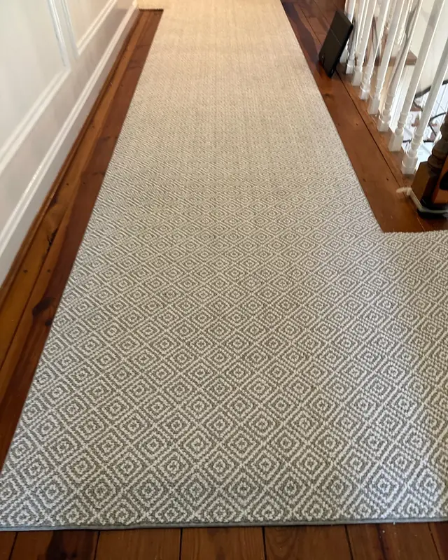 Hallway runner by Maryland Carpet and Tile
