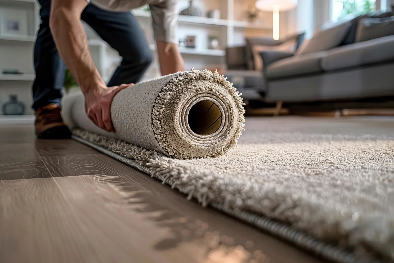 Carpet runner edge binding options
