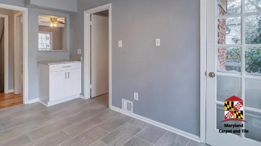 Great flow of the floors in this freshly remodeled home
