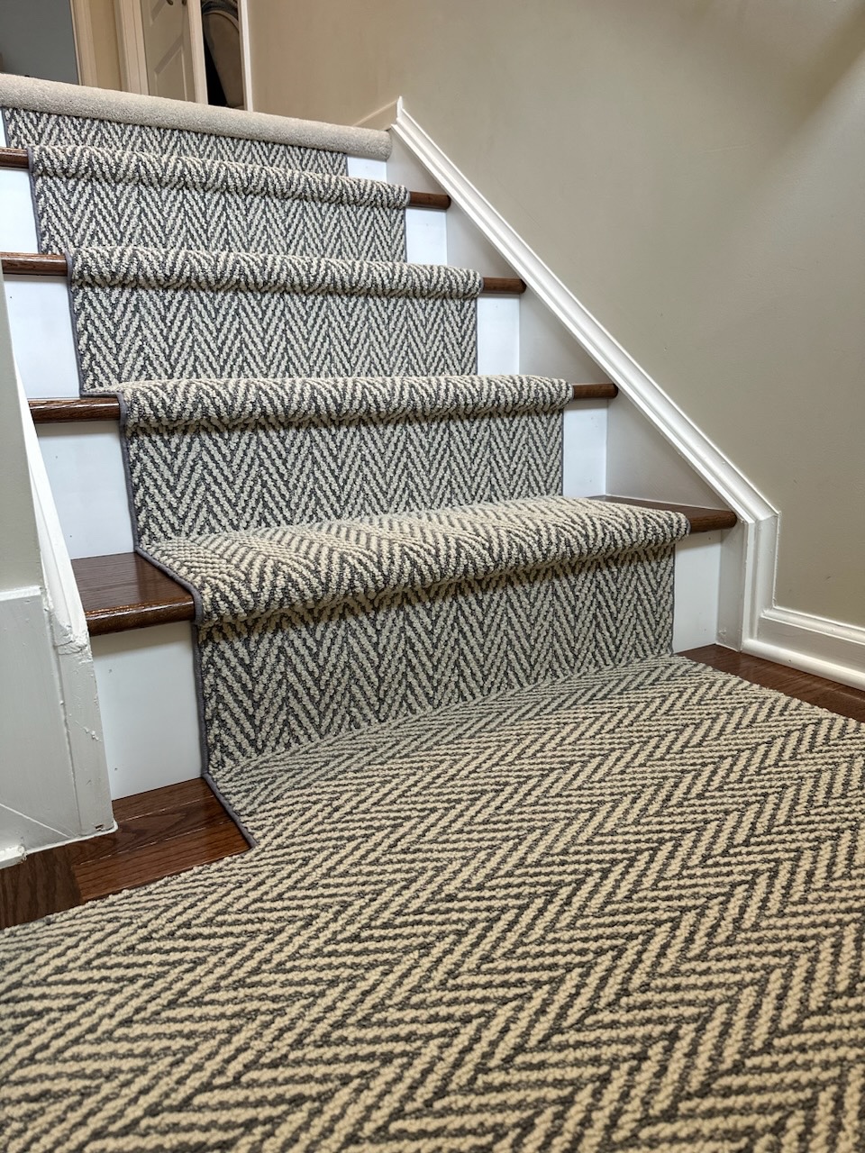 Staircase carpet runner