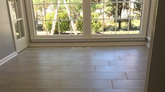 Ceramic Tile in Kitchen