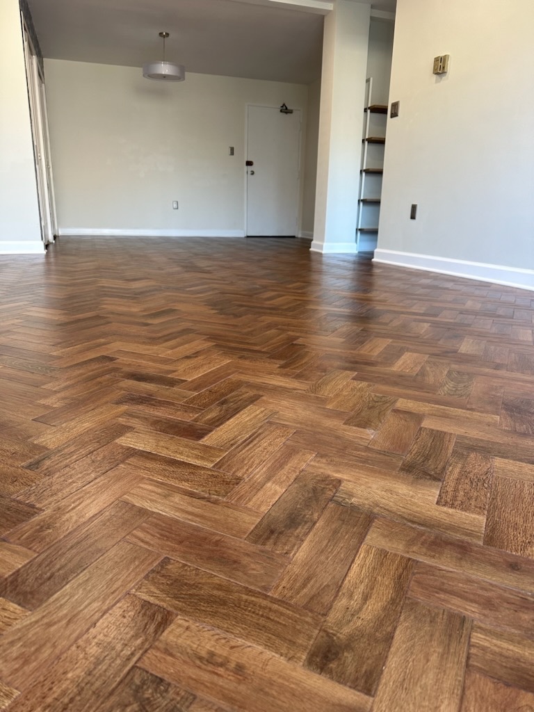 LVP in Herringbone Pattern